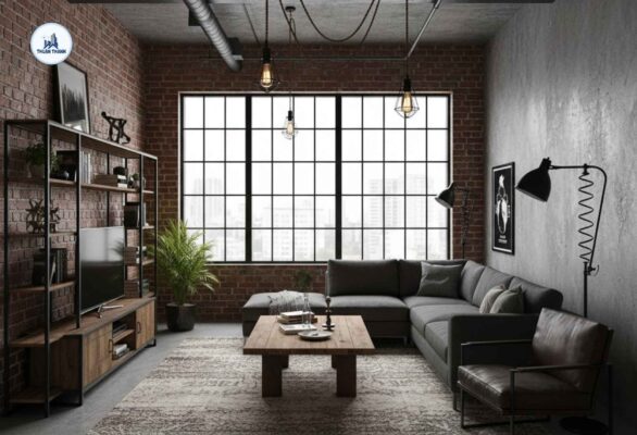 Nội thất phong cách Industrial Style Nội thất phong cách Industrial Style