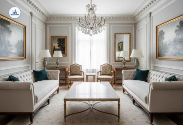 Nội thất phong cách Tân Cổ Điển Nội thất phong cách Tân Cổ Điển