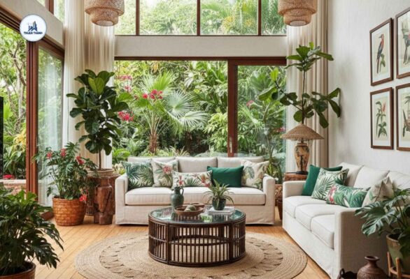 Nội thất phong cách Tropical Nội thất phong cách Tropical