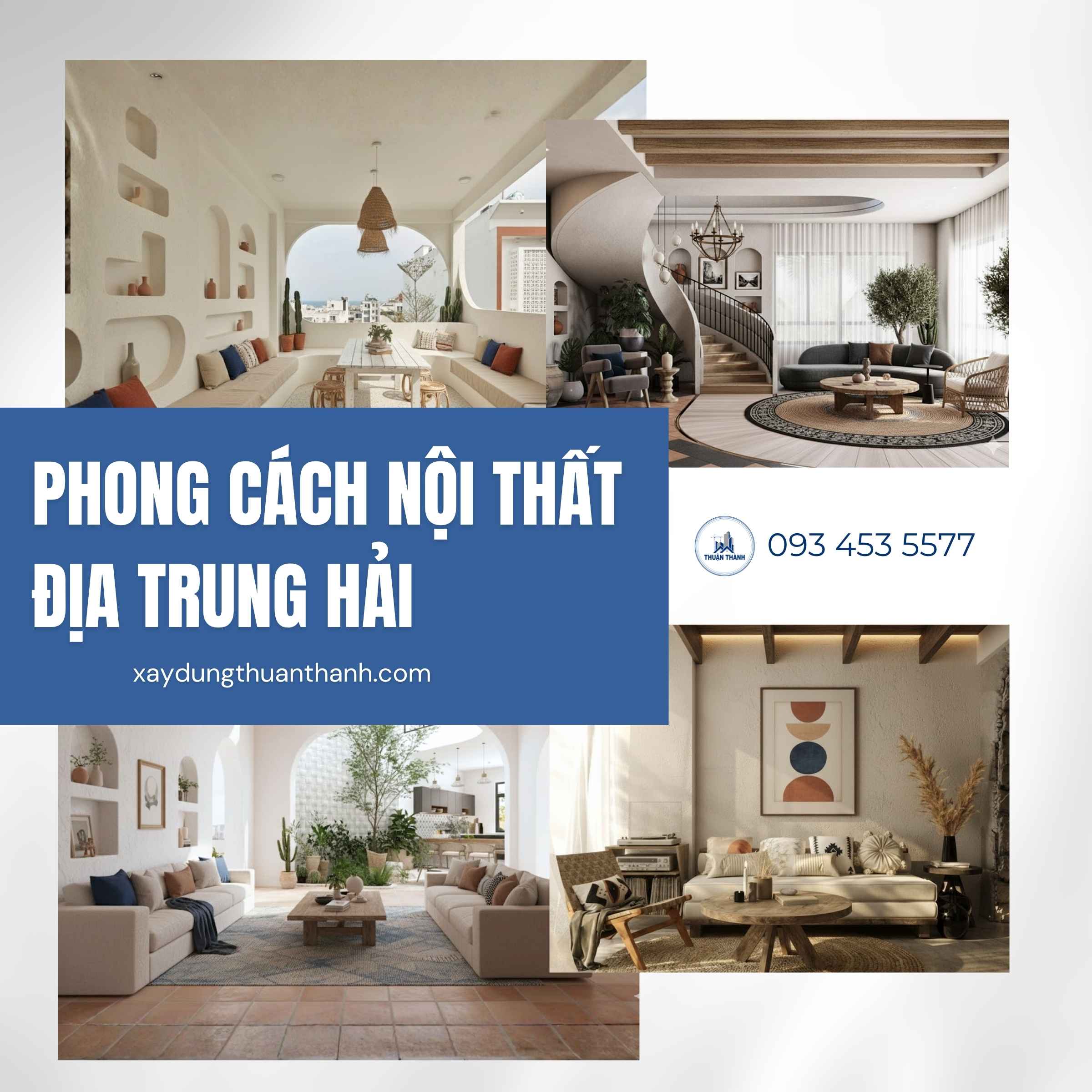 Phong cách nội thất địa trung hải
