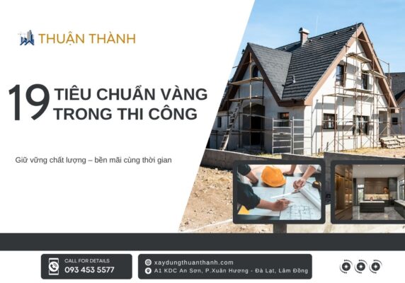 Tiêu chuẩn trong thi công