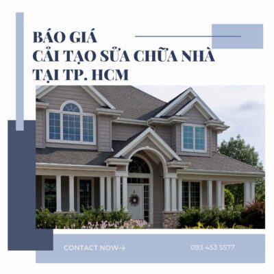 Báo giá cải tạo sửa chữa nhà tại tp HCM