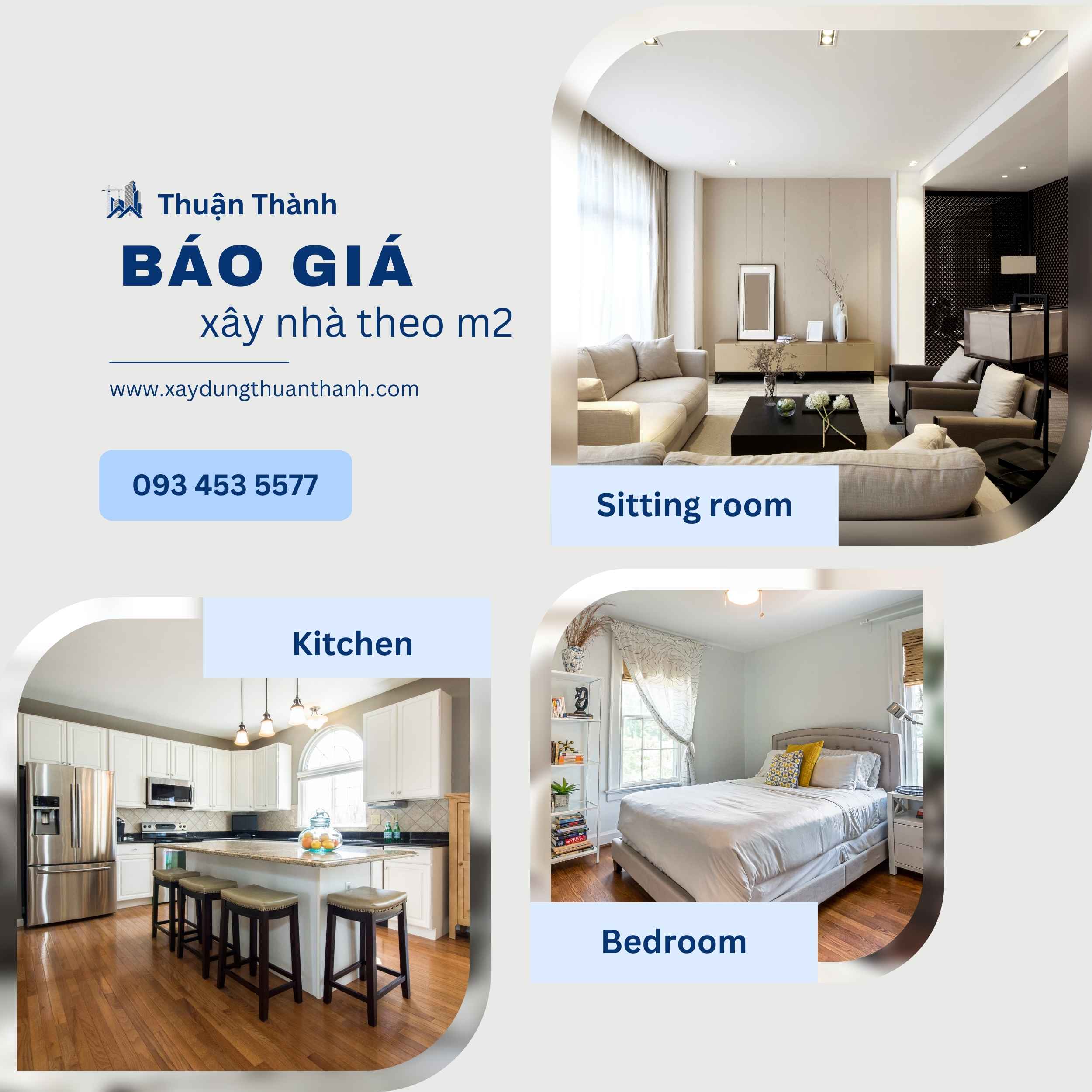 Báo giá xây dựng theo m2