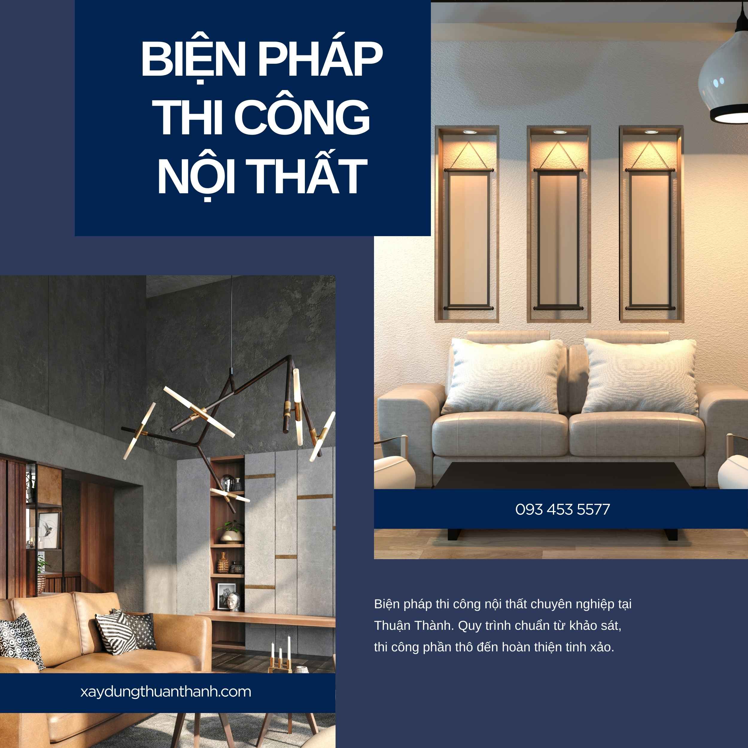 Biện pháp thi công nội thất