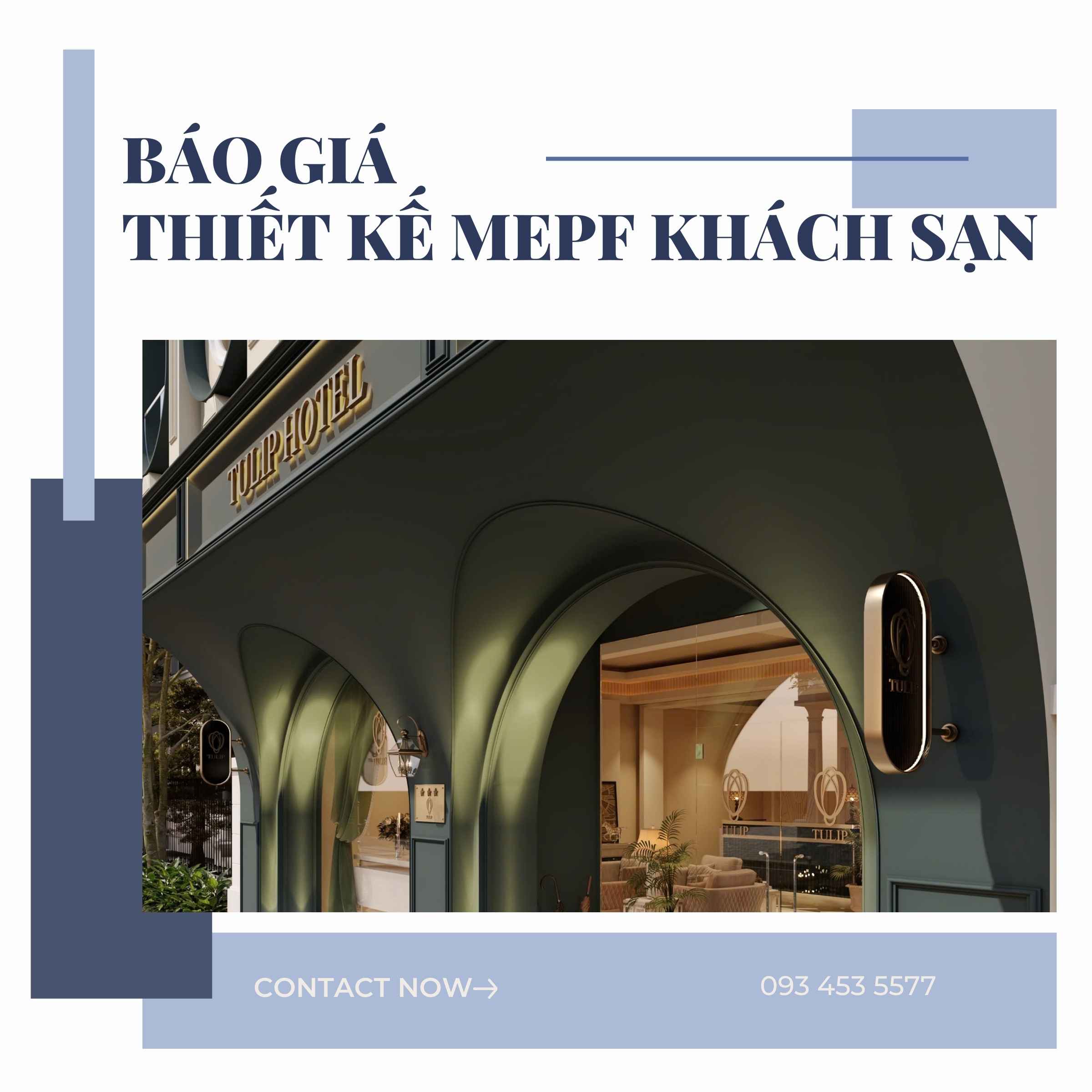 Giá thiết kế Mep cho khách sạn