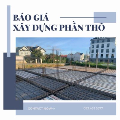 Giá xây dựng phần thô Lâm Đồng