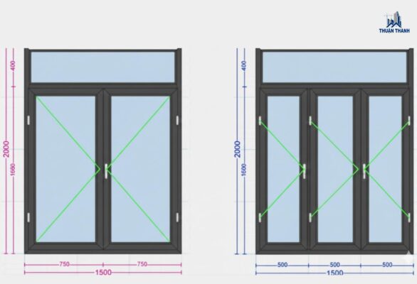 Cửa sổ nhỏ khiến căn phòng tối tăm, bí bách và phải phụ thuộc hoàn toàn vào đèn điện ngay cả ban ngày Cửa sổ nhỏ khiến căn phòng tối tăm, bí bách và phải phụ thuộc hoàn toàn vào đèn điện ngay cả ban ngày