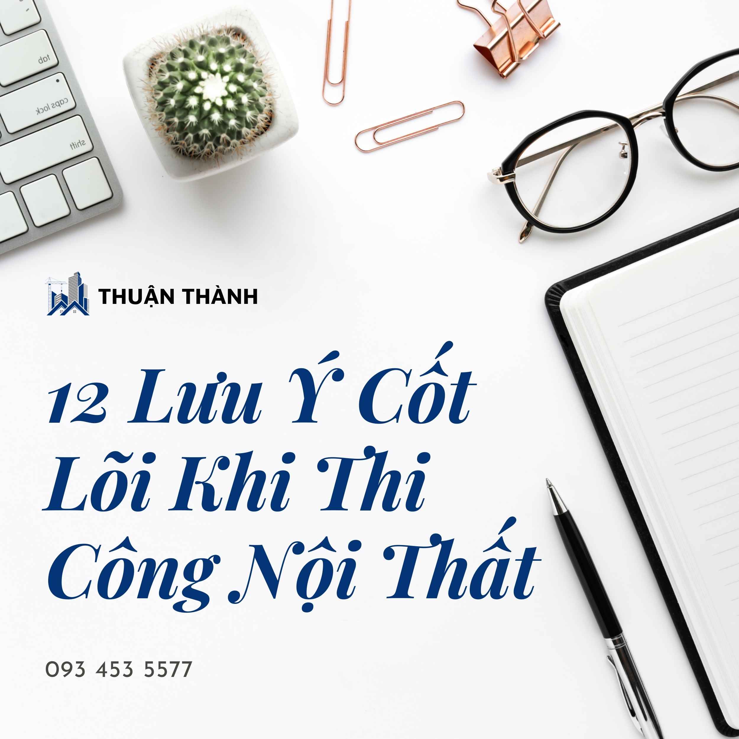 Lưu ý thi công nội thất