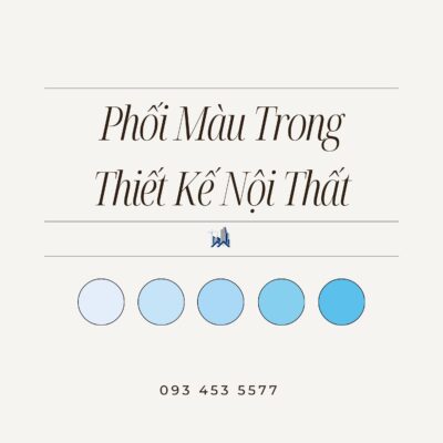 Phối màu nội thất
