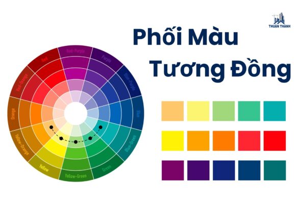 Phối màu tương đồng Phối màu tương đồng