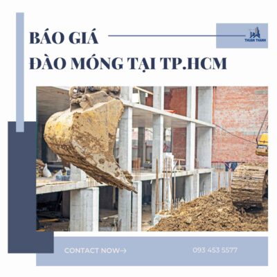Báo giá đào móng tại TP.HCM