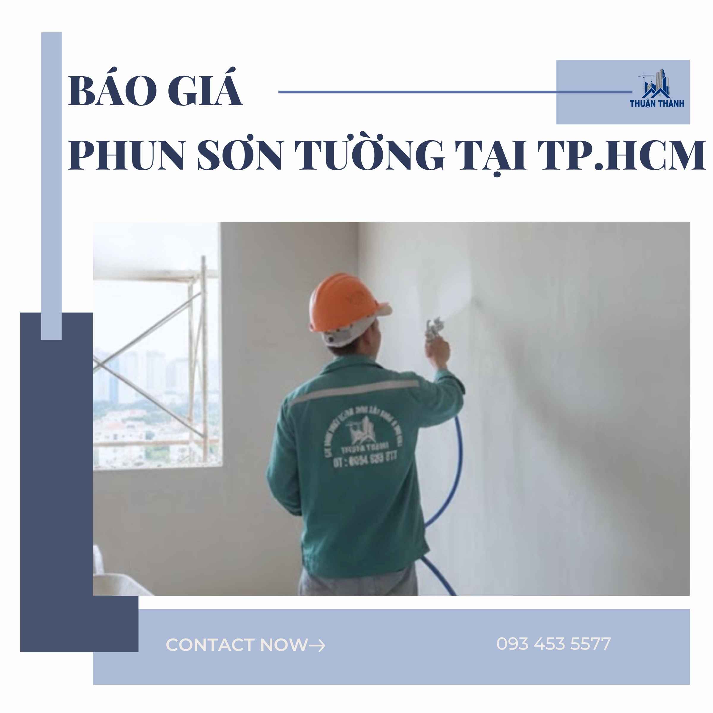 Báo giá phun sơn tại TP.HCM