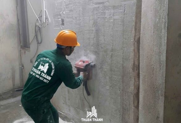 Cắt rãnh tường Cắt rãnh tường