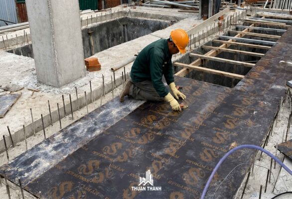 Gia công hầm bể nước