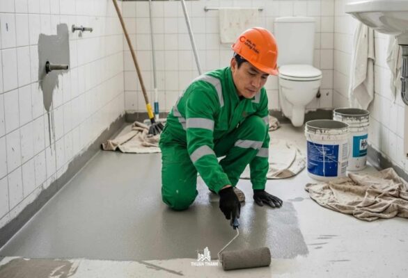 Thấm dột nhà vệ sinh