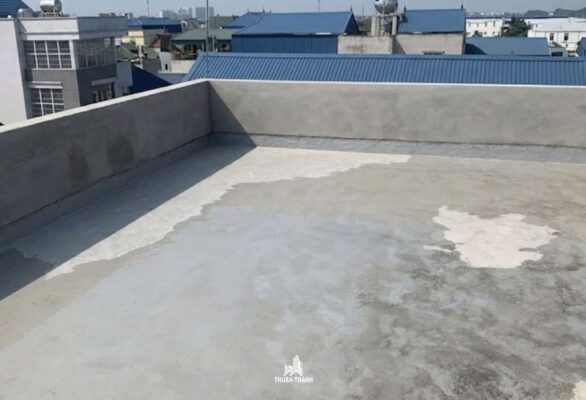 Thấm dột sàn mái bê tông