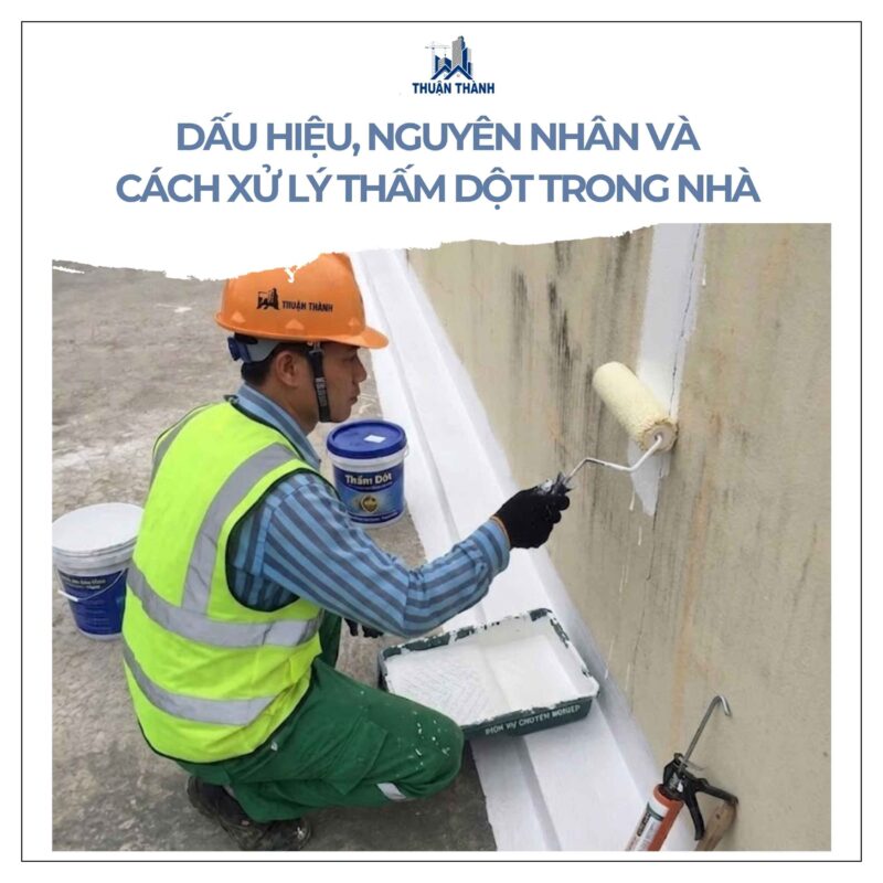 Thấm dột trong nhà