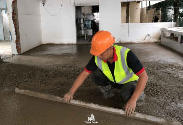 Công tác cán nền
