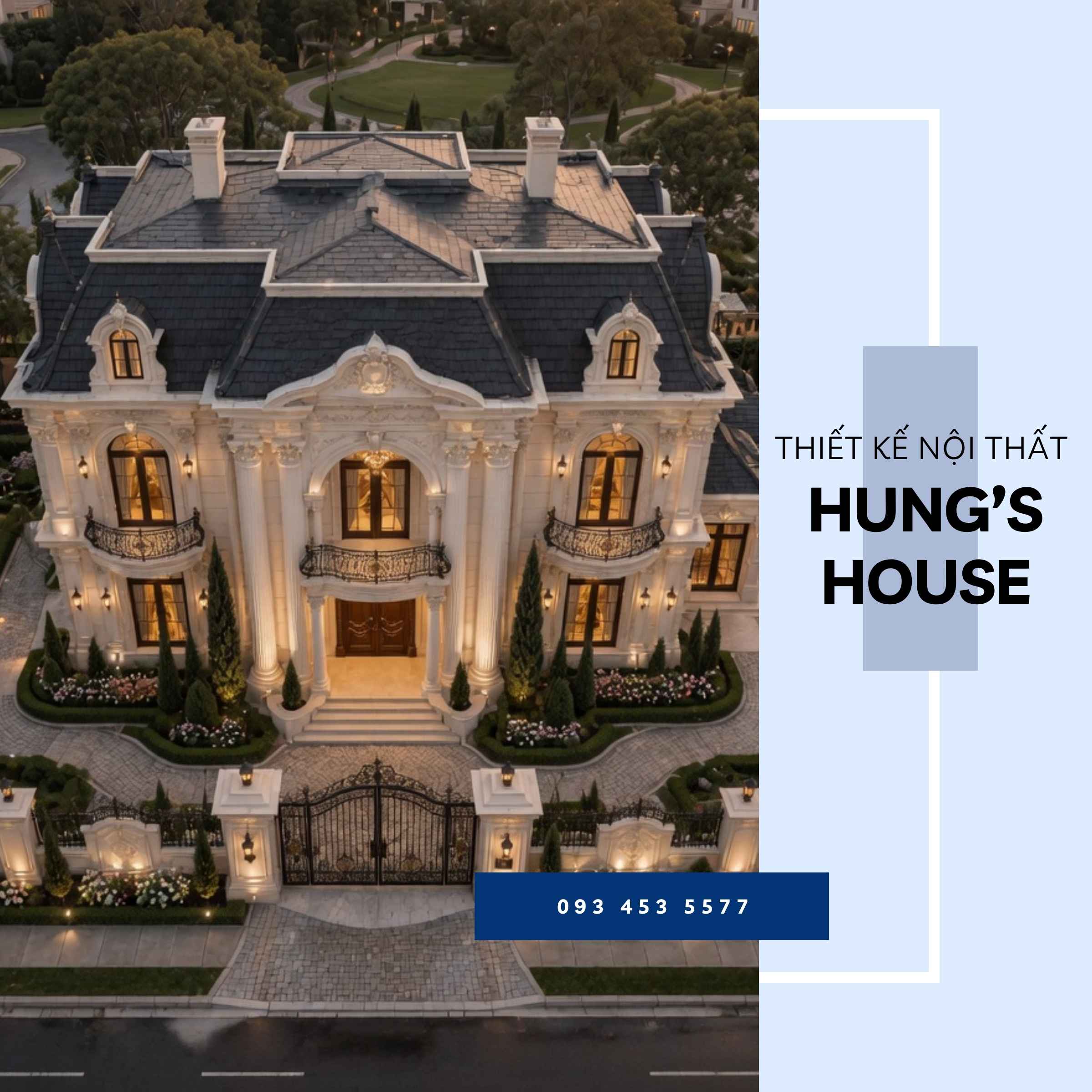 Dự án thiết kế nội thất Hung's House