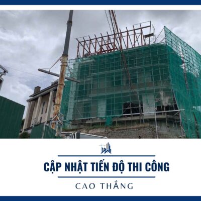 Cập nhật thi công tại Cao Thắng