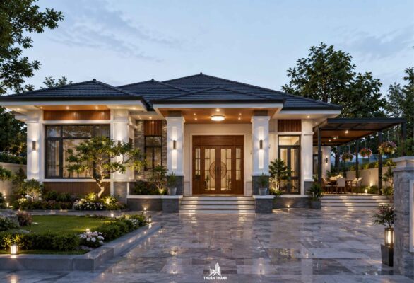 Bái giá xây nhà 1 tầng Bái giá xây nhà 1 tầng