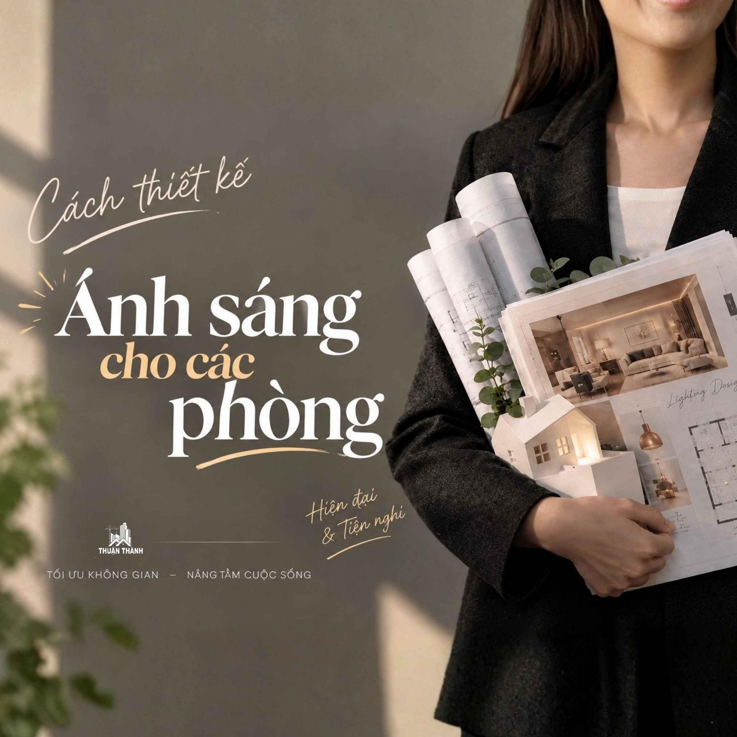 Thiết kế ánh sáng khu vực trong nhà